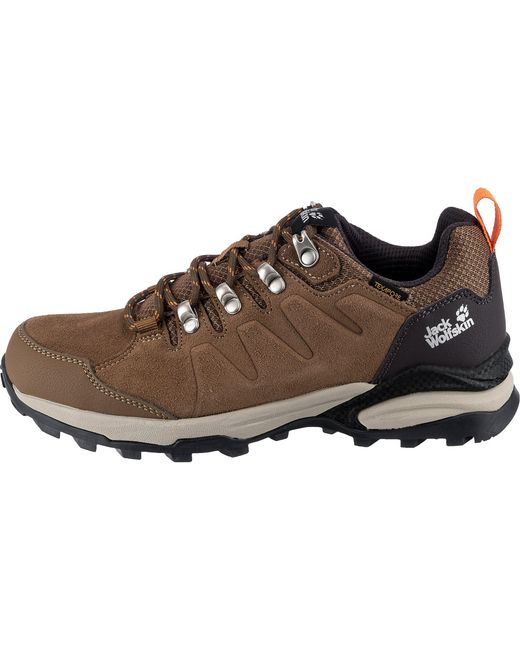 Jack Wolfskin Brown Wanderschuh 'refugio'