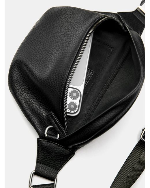 Pull&Bear Gürteltasche in Black für Herren