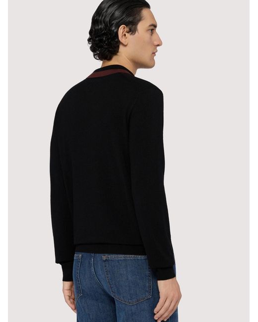 Trussardi Pullover in Black für Herren