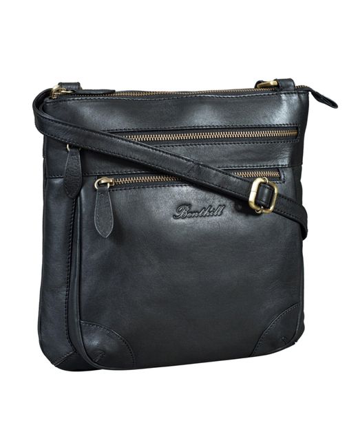 Benthill Black Schultertasche