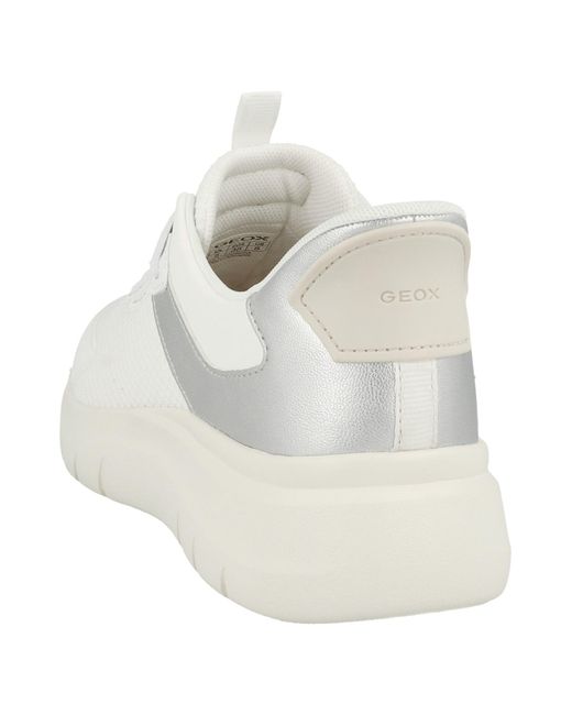 Geox White Sneaker Plummery