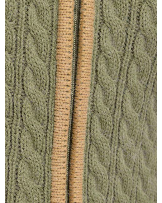 Jacey Quinn Green Strickjacke
