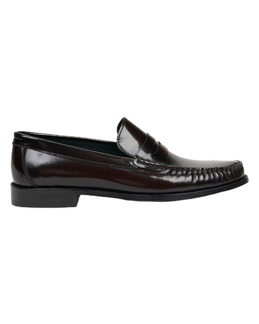 Desa Mokassin Slipper in Black für Herren