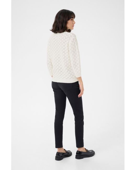 Kaffe White Pullover