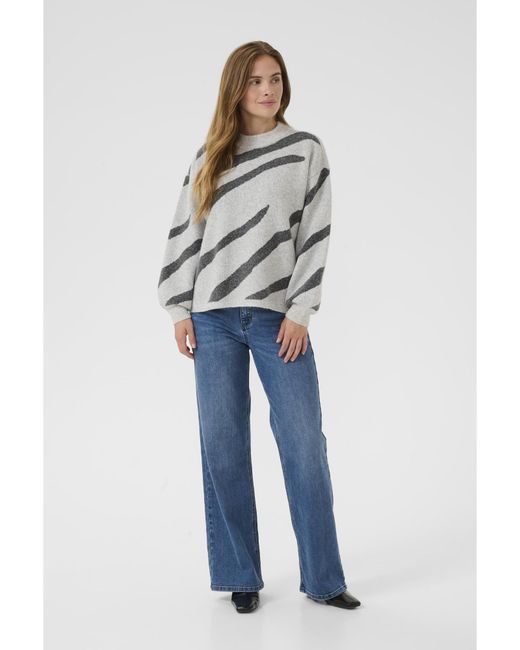 Kaffe Gray Pullover