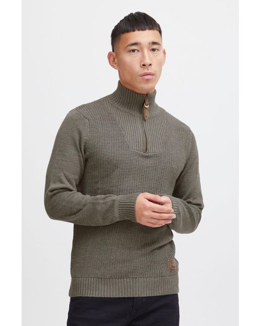 Solid Pullover Tommy in Gray für Herren