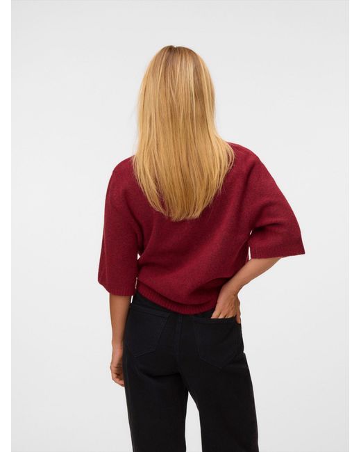 Vero Moda Red Pullover Vmboom