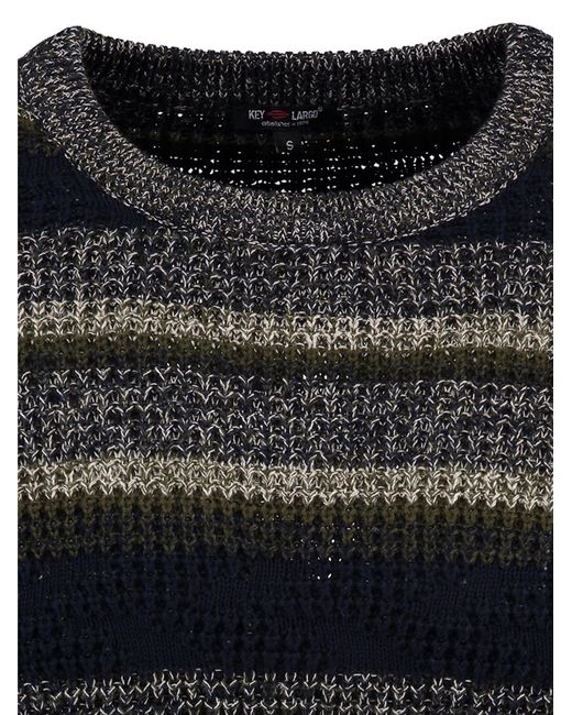 Key Largo Pullover Basel in Black für Herren