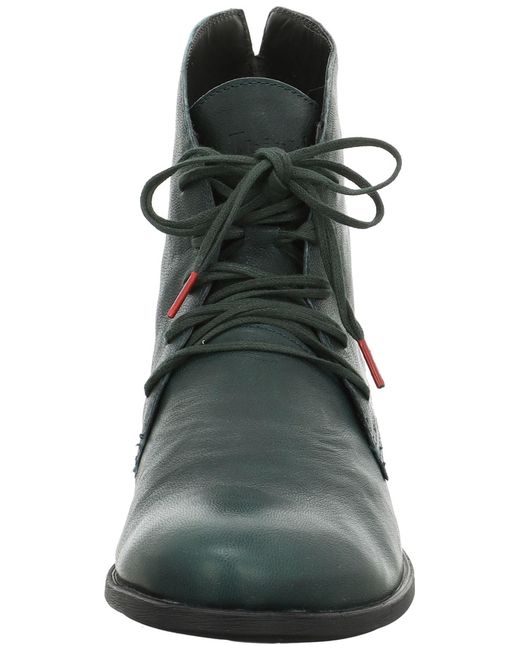 Think! Black Schnürstiefelette
