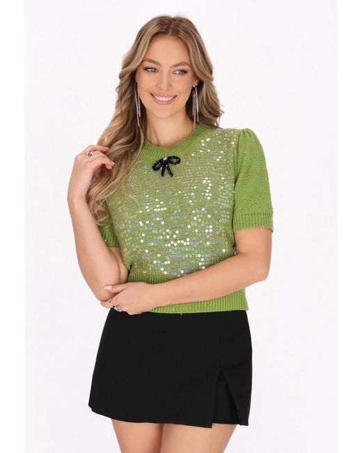 faina Green Pullover