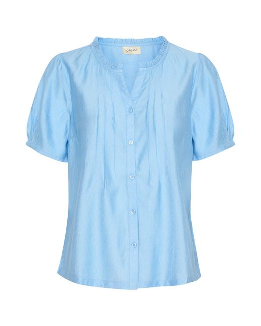 Cream Blue Bluse 'Cr Liseline'