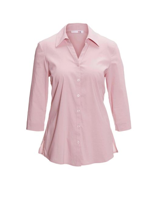 Goldner Pink Bluse