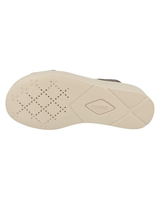 Geox Brown Keilsandale