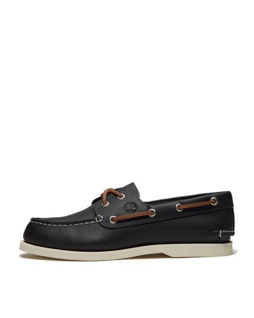 Timberland Black CEDAR BAY ESSENTIAL BOAT SHOE Bootsschuh aus Leder