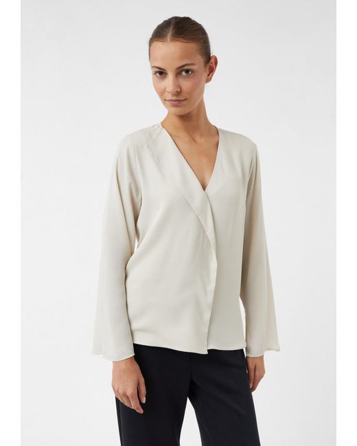 Comma, White Bluse