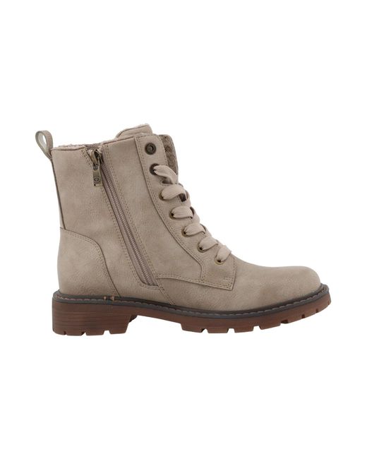 Tom Tailor Natural Schnürstiefelette