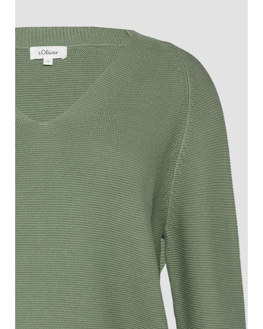 S.oliver Green Pullover