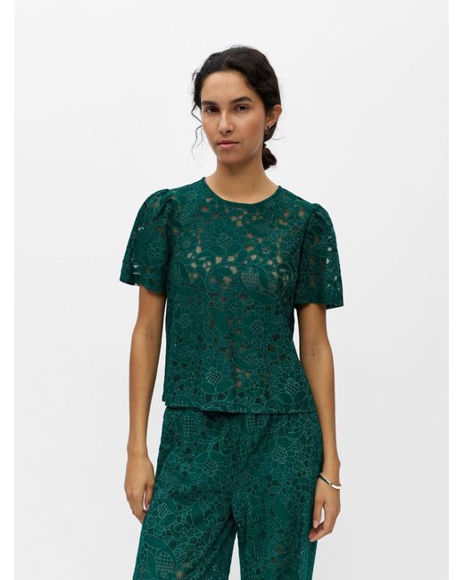 Object Green Bluse Objbianca