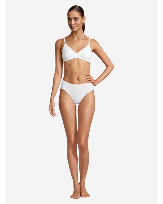 NINA VON C White Slip Basic
