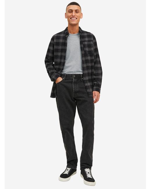 Jack & Jones Shirt Basic in Gray für Herren