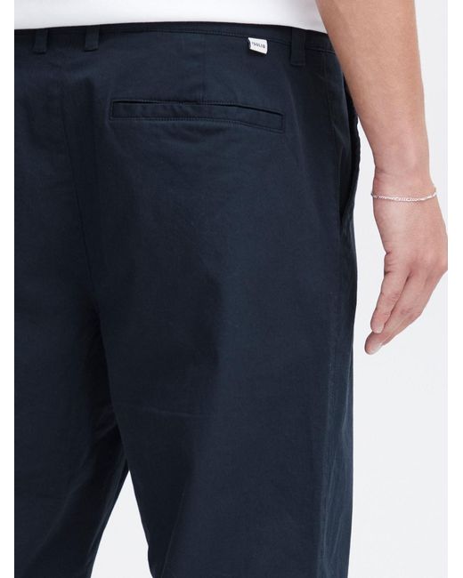 Solid Chinohose Joe in Blue für Herren