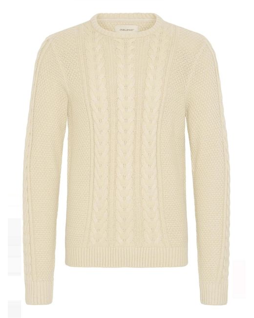 Blend Strickpullover Bhbasim in Natural für Herren