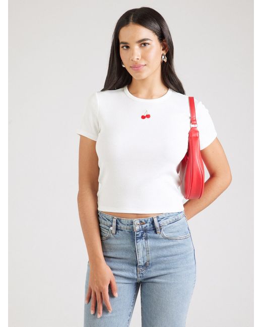 ONLY White T-Shirt 'Onldaniella'