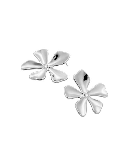 EDITED Metallic Ohrring Flores