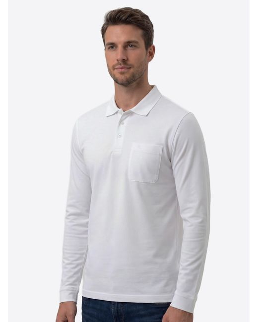 RAGMAN Shirt Basic in White für Herren