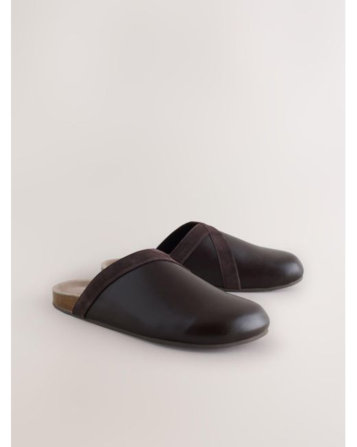 Next Brown Clogs Forever Comfort