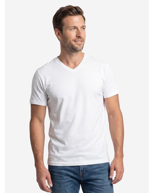 Lerros Shirt Basic in White für Herren