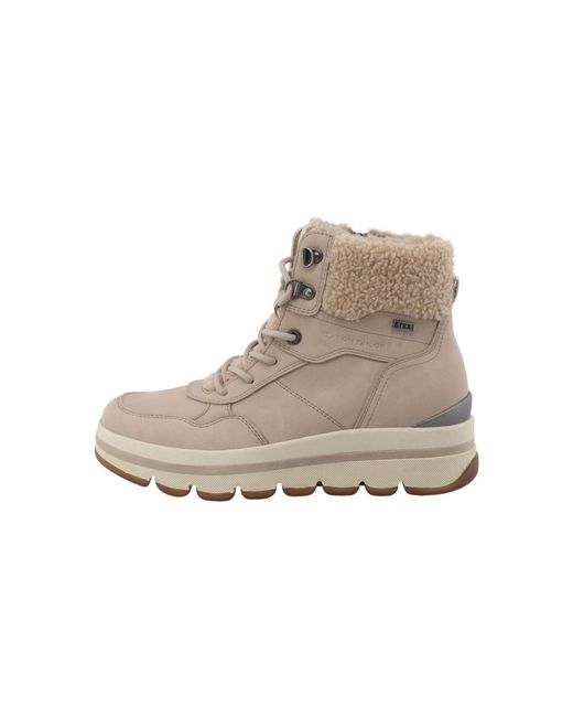 Tom Tailor Natural Schnürstiefelette