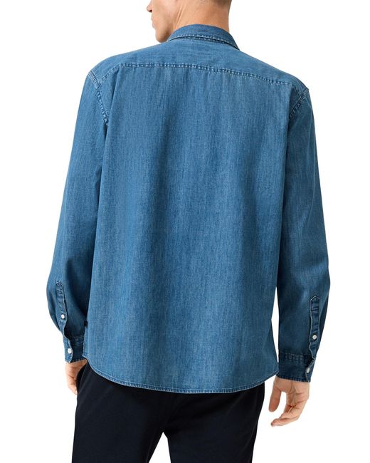 QS Hemd in Blue für Herren