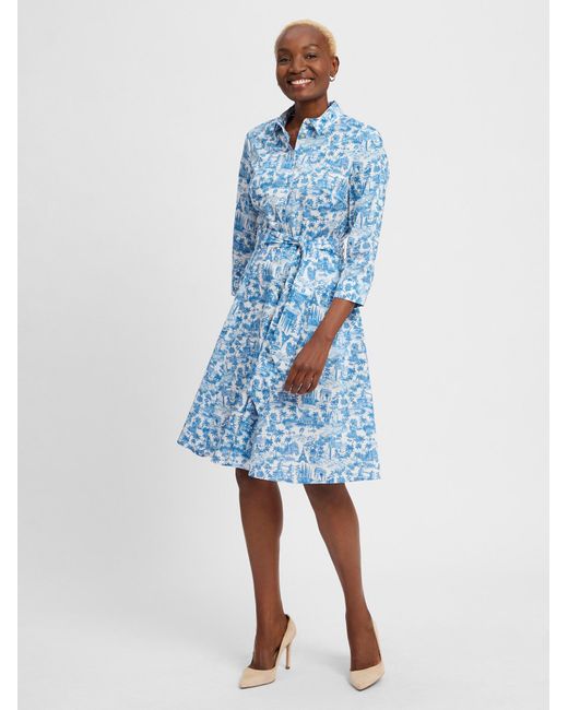 Marie Lund Blue Kleid