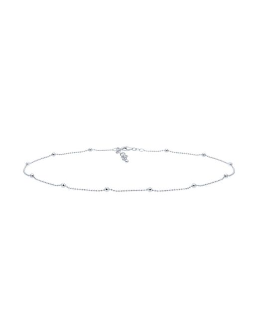 Elli Jewelry Metallic Choker Kugeln