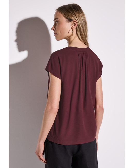 Street One Purple Bluse