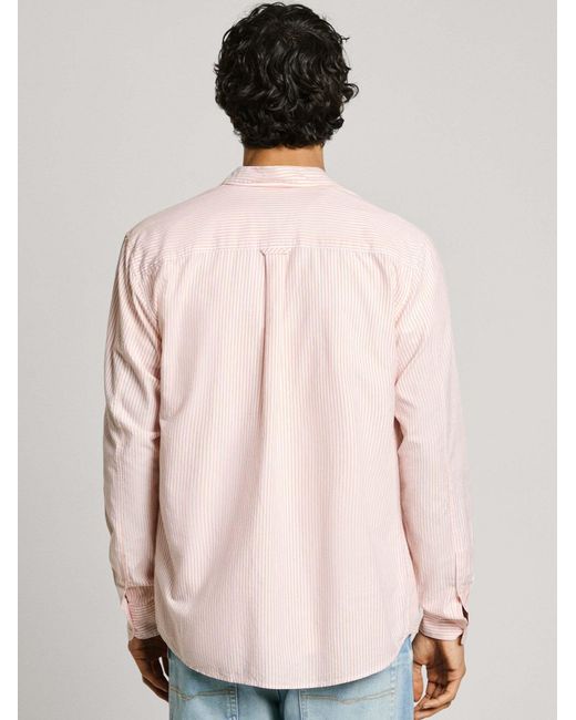 Pepe Jeans Hemd Matthew in Pink für Herren