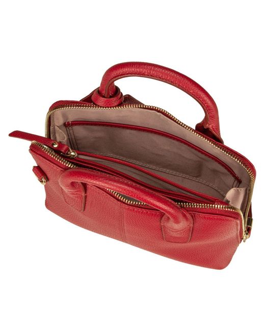 Picard Red Handtasche Java