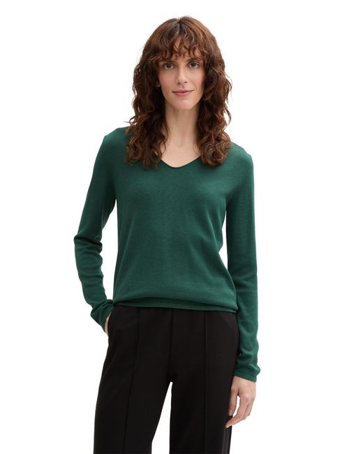 Tom Tailor Green Pullover