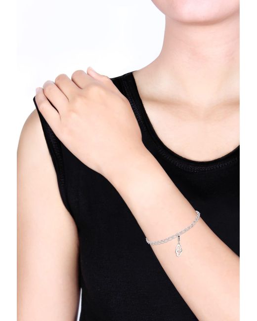 Elli Jewelry White Charm