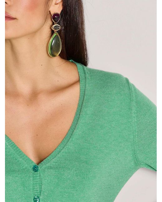 Madeleine Green Strickjacke