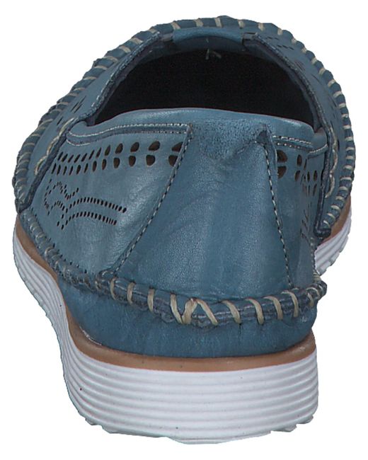 Esgano Blue Mokassin