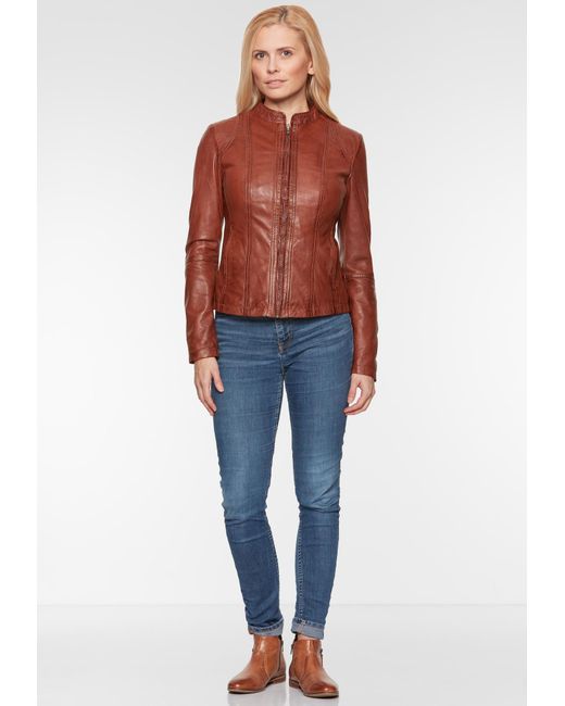 7eleven Brown Übergangsjacke Seamera