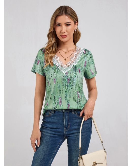 LAPA PLUS Green Top Shirt