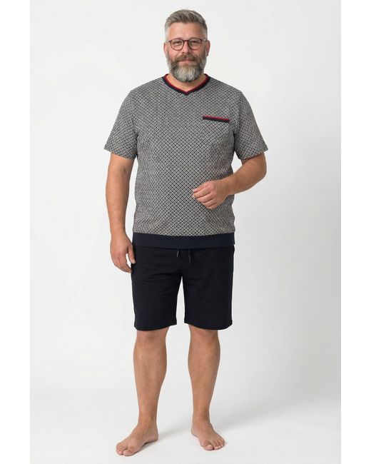 Men Plus Pyjama in Gray für Herren