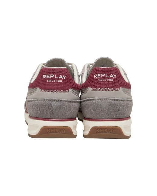 Replay Sneaker Yard in Pink für Herren