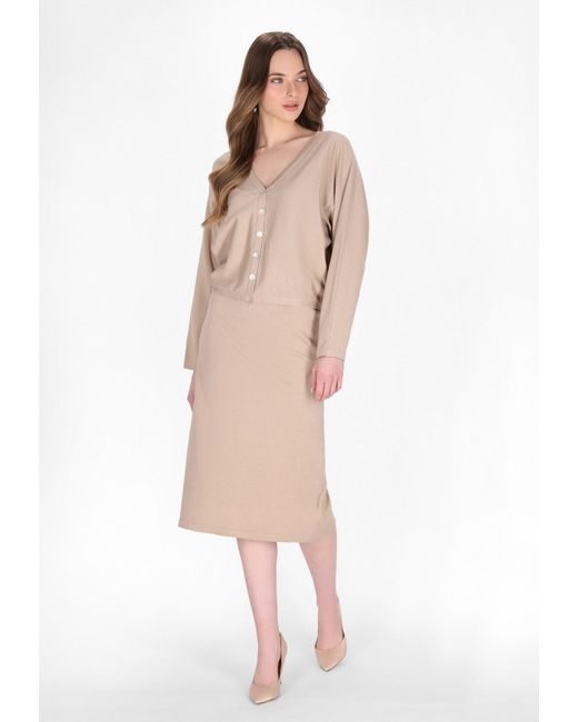 DreiMaster Klassik Natural Strickjacke