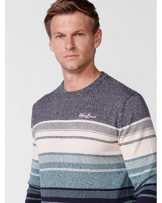 Koröshi Pullover in Blue für Herren
