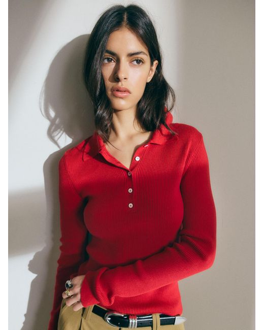 BHOEM Red Pullover