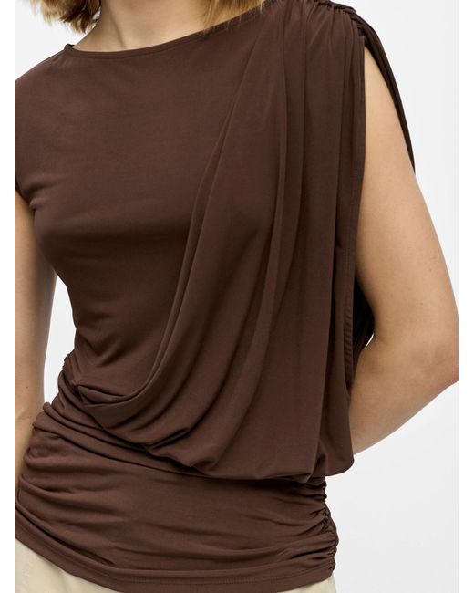Object Brown Top Objdellie
